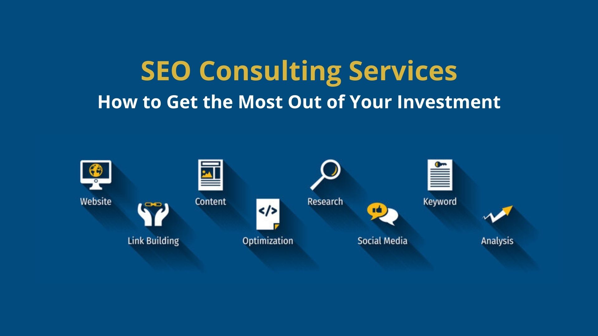 Design of SEO consulting services