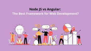 Design of Node Js vs Angular comparison