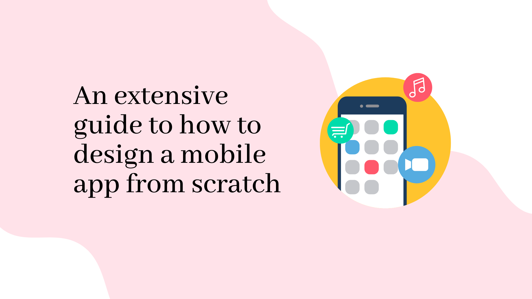 Featured Image for designing a mobile app